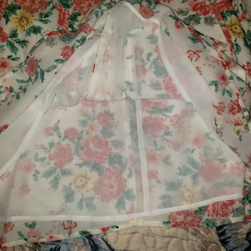 1. State Floral Wrap Dress - Picture 7 of 11